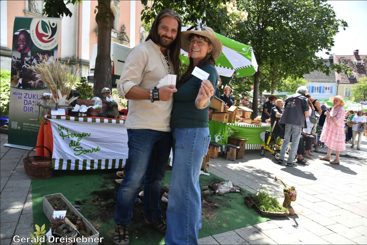 David und Daniela am Stand der Garten(R)evolution beim TIP Kirta 2026 in Gleisdorf